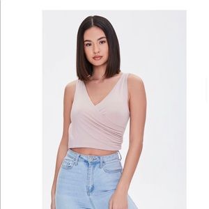 Forever 21 Ruched crop top